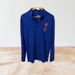 Under Armour New York Royal Blue Pullover with Orange Accents